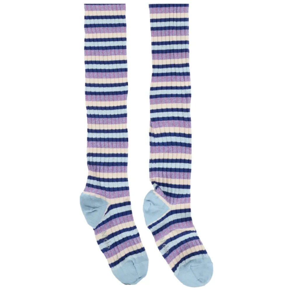 Molo Ondergoed & Sokken^Gestreepte Multicolor Elastische Taille Panty's