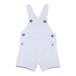 Tartine et Chocolat Gestreepte Overall Shorts voor Baby's