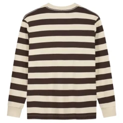 Heren Olaf Hussein Shirts^Gestreepte Rib Crewneck Sweater in