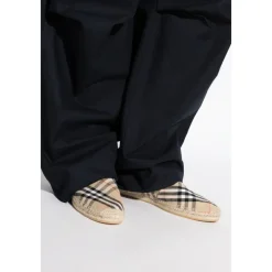 Heren Burberry Espadrilles^Gestreepte schoenen