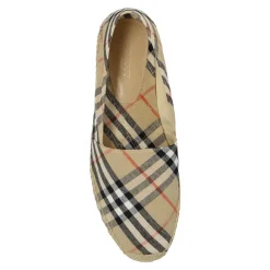 Heren Burberry Espadrilles^Gestreepte schoenen