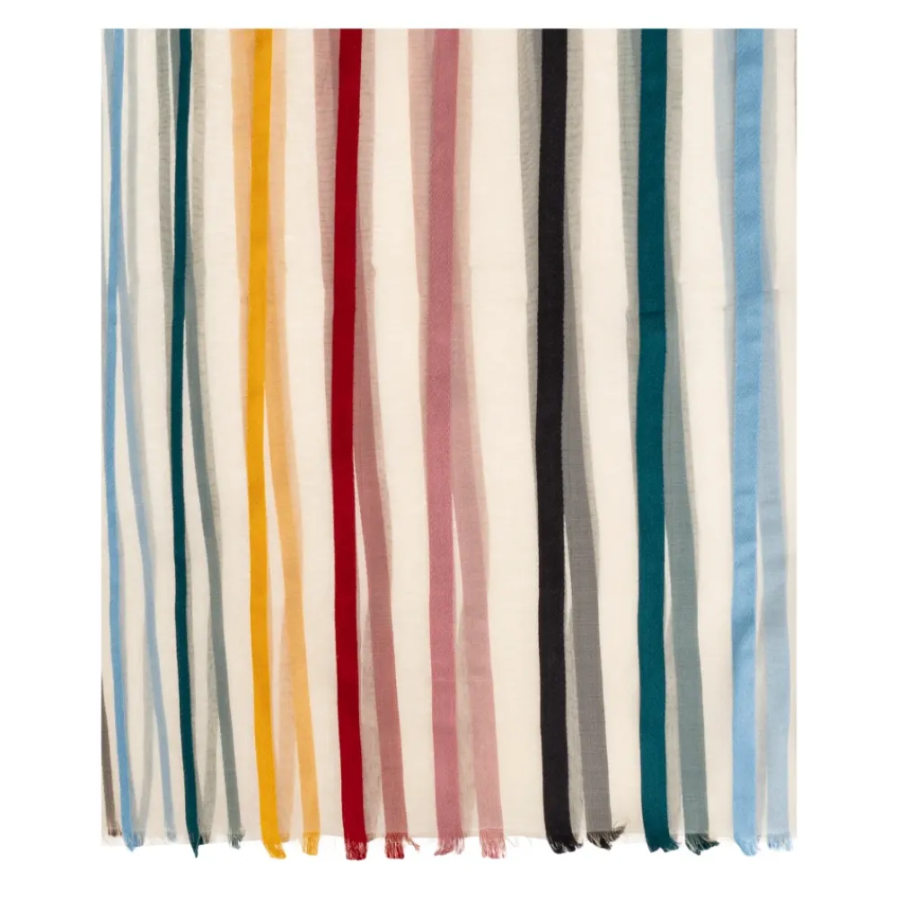 DAMES Paul Smith Gestreepte Sjaal