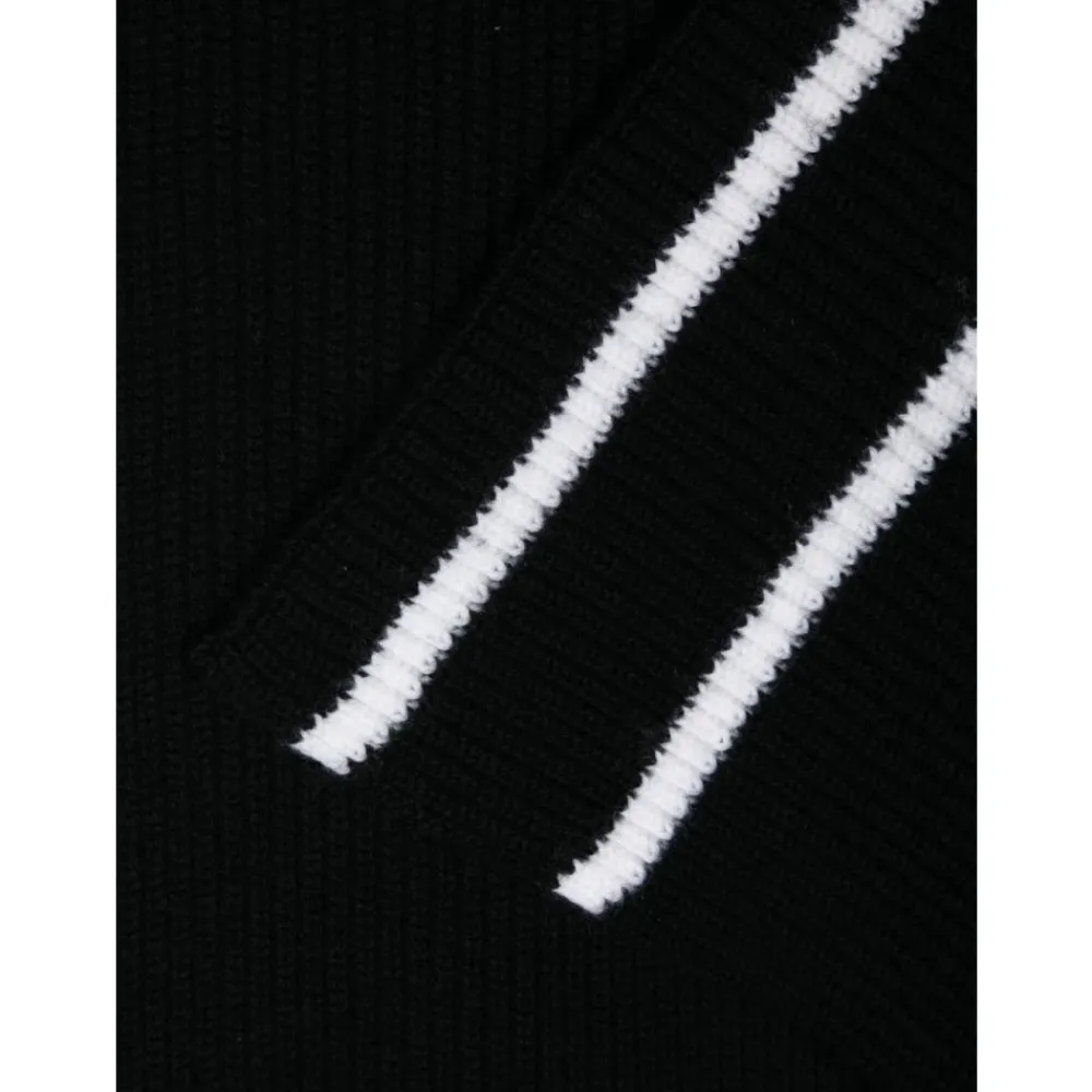 Balmain Gestreepte Wollen Sjaal