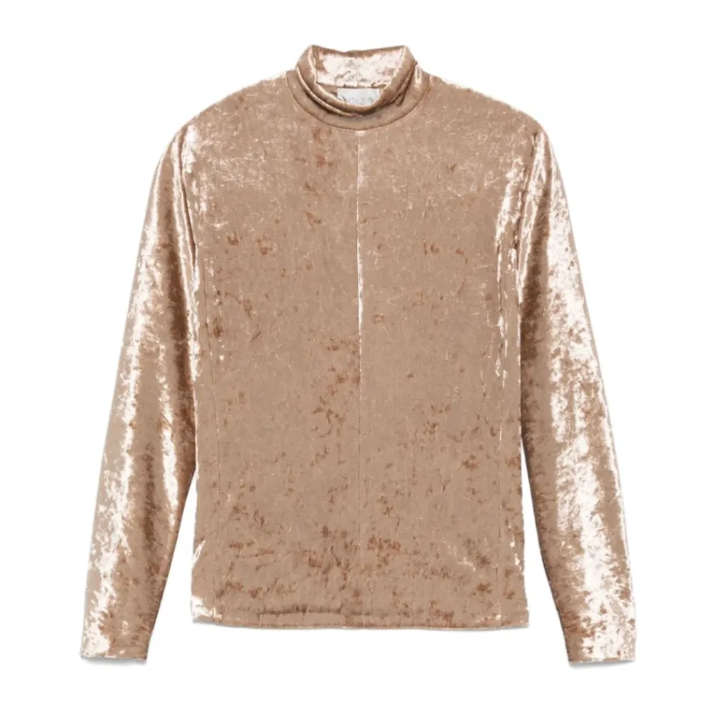 DAMES Forte Forte Gestructureerde Trui Hoge Hals