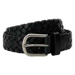 Heren Boggi Milano Riemen^Gevlochten leren riem