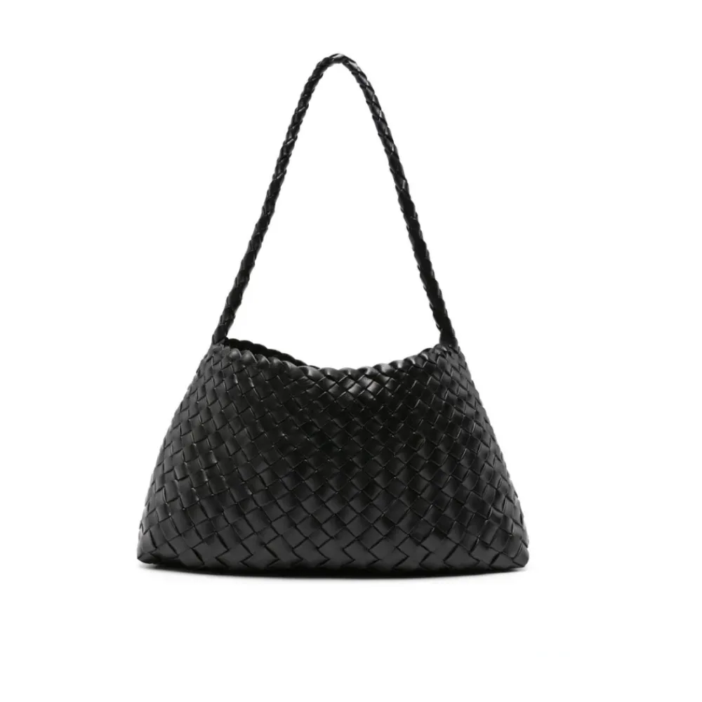 DAMES Dragon Diffusion Gevlochten Leren Tote Tas