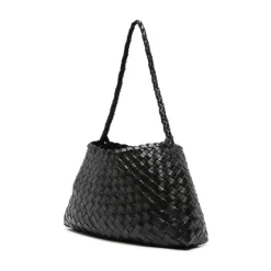 DAMES Dragon Diffusion Gevlochten Leren Tote Tas