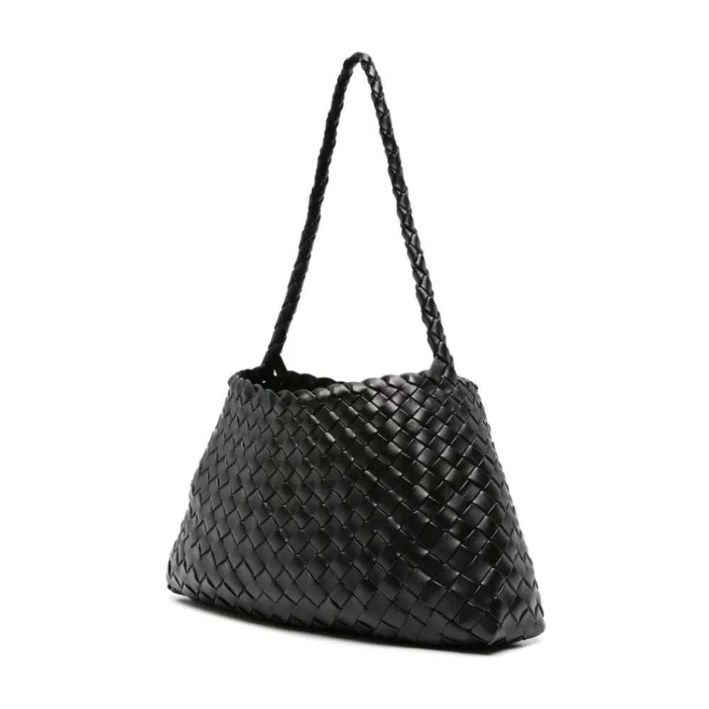 DAMES Dragon Diffusion Gevlochten Leren Tote Tas