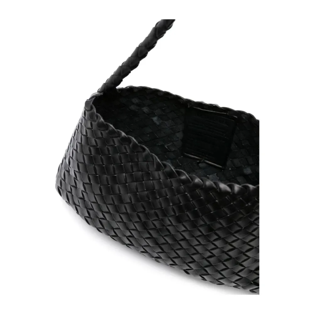 DAMES Dragon Diffusion Gevlochten Leren Tote Tas