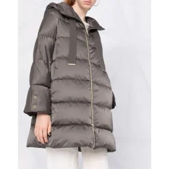 DAMES Herno Jassen^Gewatteerde jas met capuchon voor dames