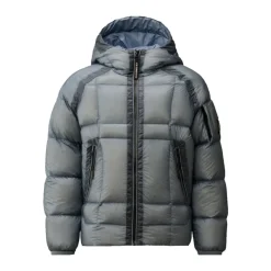 C.P. Company Jassen^Gewatteerde jas met capuchon van Ripstop Nylon