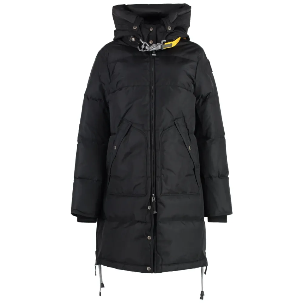 DAMES Parajumpers Trenchcoats & Mantels^Gewatteerde jas met logo-patch