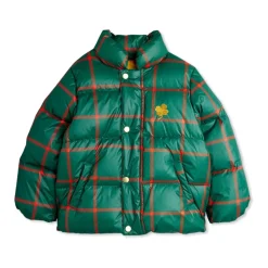 Mini Rodini Jassen^Gewatteerde jas met ruitpatroon