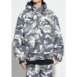 Balenciaga Gewatteerde jas uit de Skiwear collectie