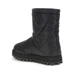 Heren Dolce & Gabbana Snowboots^Gewatteerde laarzen met diamantpatroon