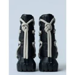 Heren Rick Owens Snowboots^Gewatteerde leren tractorlaarzen