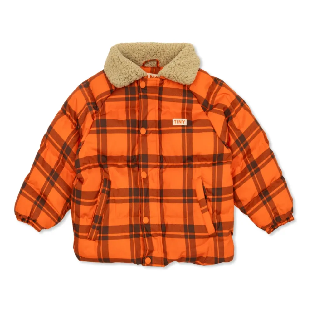 Tinycottons Jassen^Gewatteerde Ruitjesjas