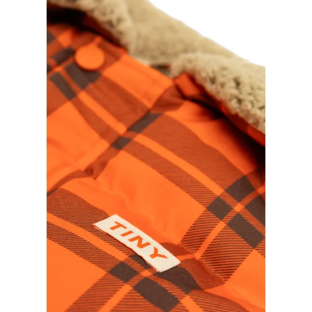 Tinycottons Jassen^Gewatteerde Ruitjesjas