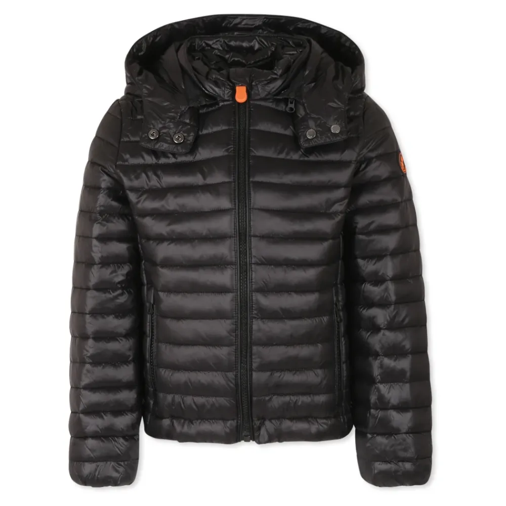 Save The Duck Gewatteerde e Donsjas met Capuchon