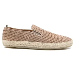 Heren Officine Creative Espadrilles^Geweven Espadrilles met Leren Zool