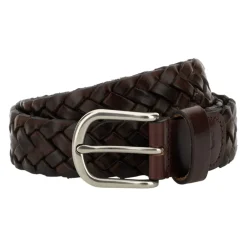 Heren Boggi Milano Riemen^Geweven leren riem