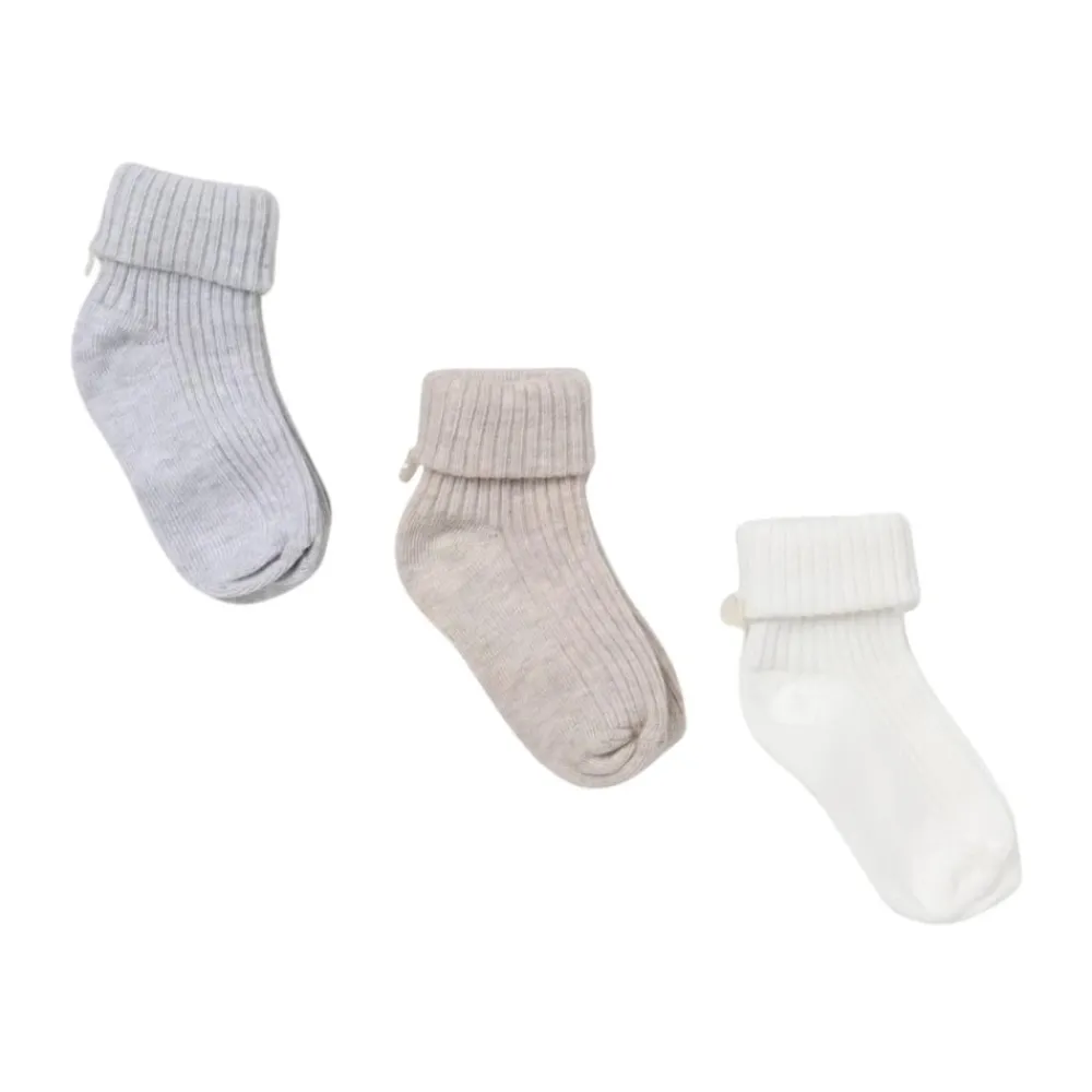 Tartine et Chocolat Ondergoed & Sokken^Gezellige Geribbelde Babysokken