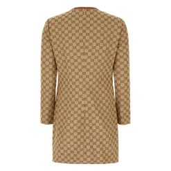 DAMES Gucci Jurken^GG Canvas Jurk met Horsebit