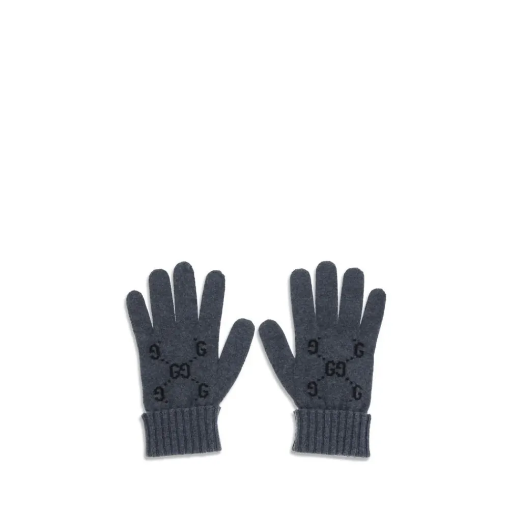 Heren Gucci GG Cashmere Handschoenen