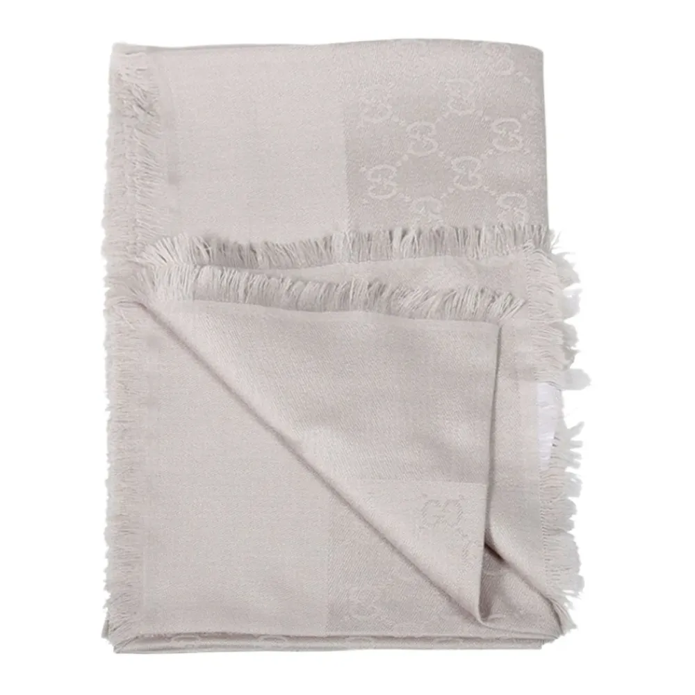 Heren Gucci GG Jacquard Shawl