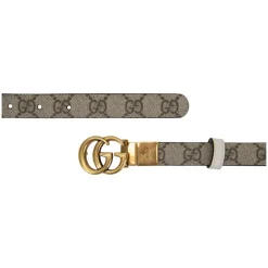 DAMES Gucci GG Logo Leren Riem