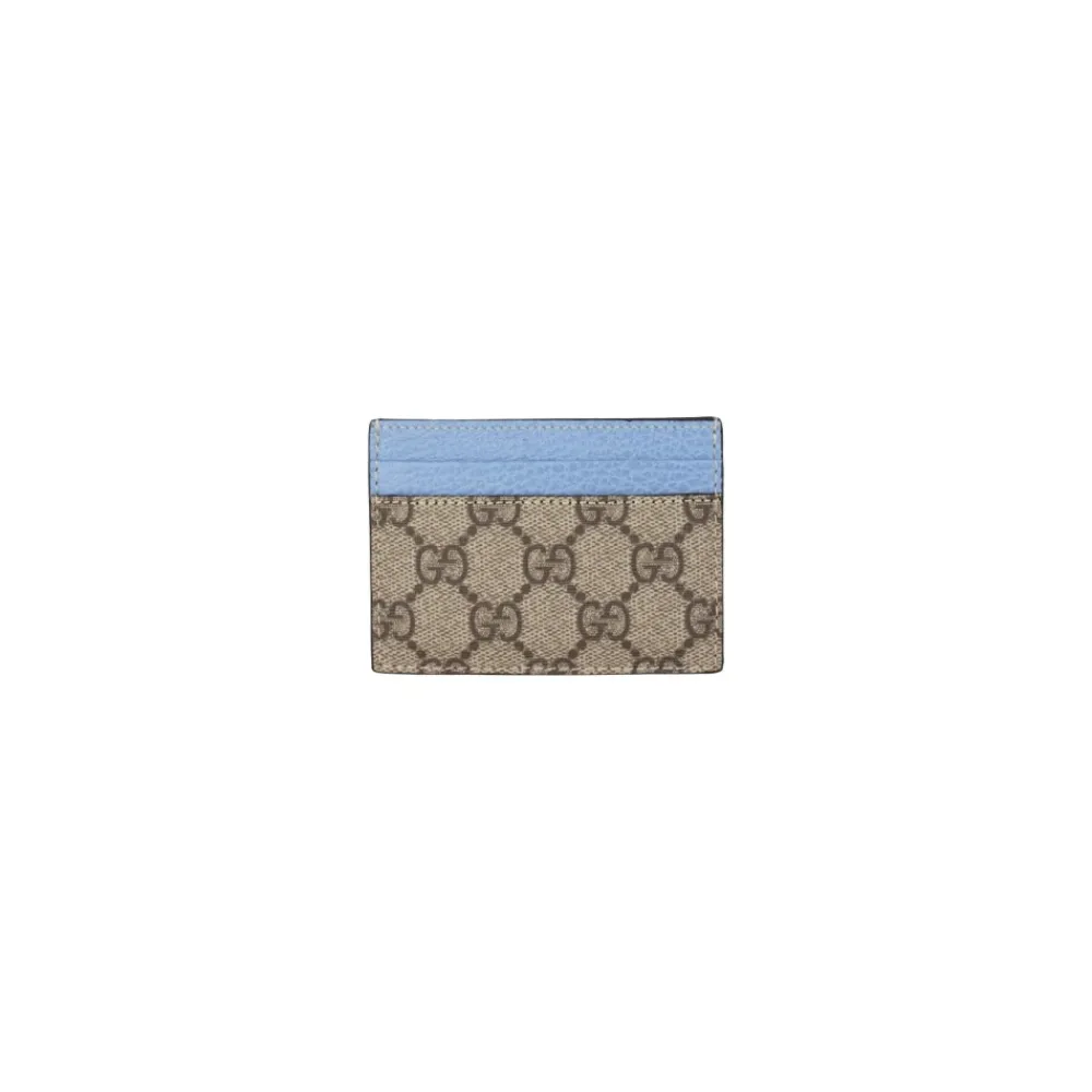 Heren Gucci Portefeuilles^GG Supreme Card Holder