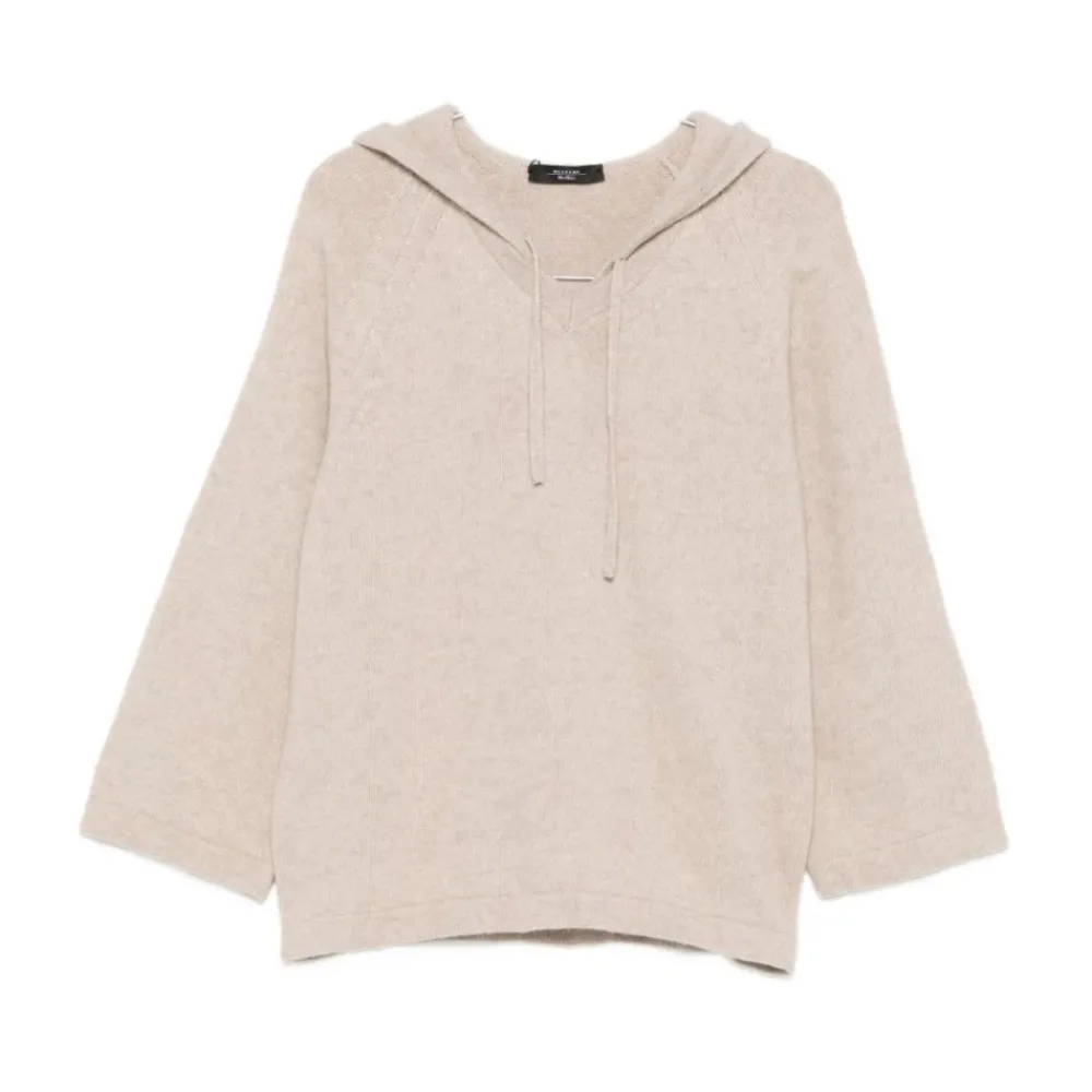 DAMES Weekend Max Mara Ghianda Wool Knit Sweatshirt