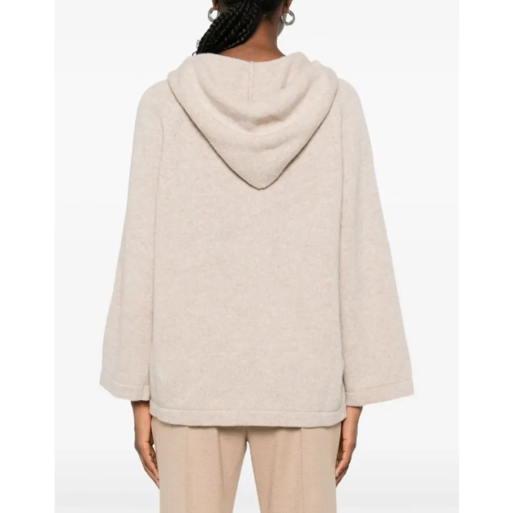 DAMES Weekend Max Mara Ghianda Wool Knit Sweatshirt