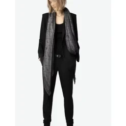 DAMES Zadig & Voltaire Glenn Monogram Sjaal
