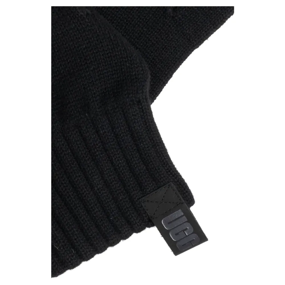 Heren UGG Handschoenen^Gloves With Logo Patch