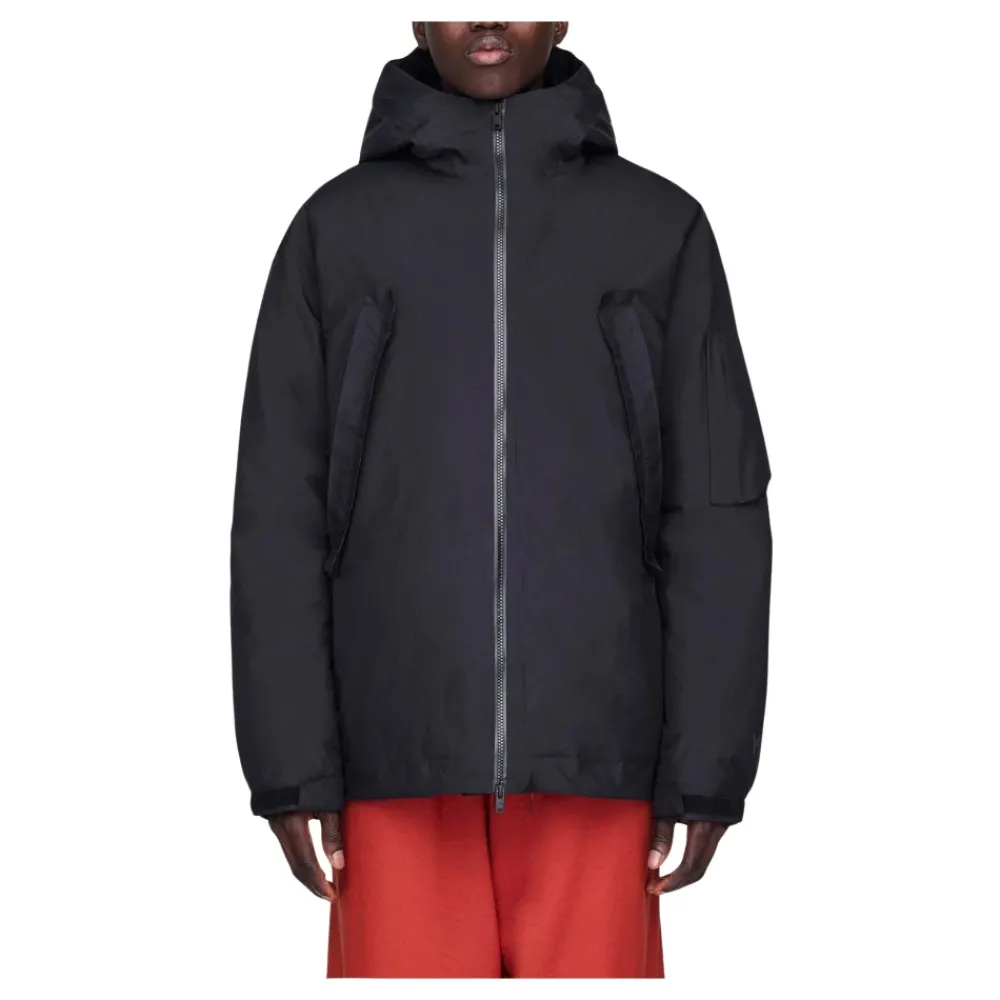 Heren Y-3 Gore-Tex Gewatteerde Jas met Capuchon