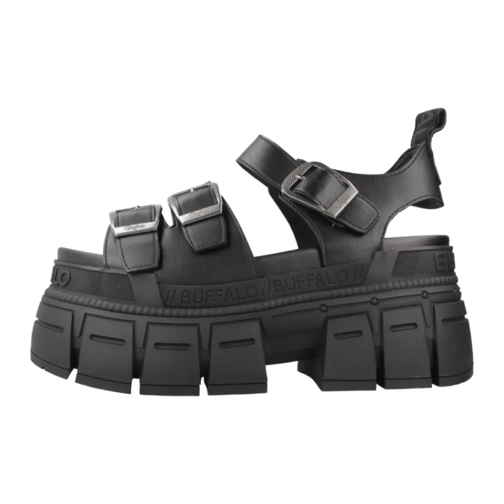 DAMES Buffalo Sleehakken^Gospher Sandal