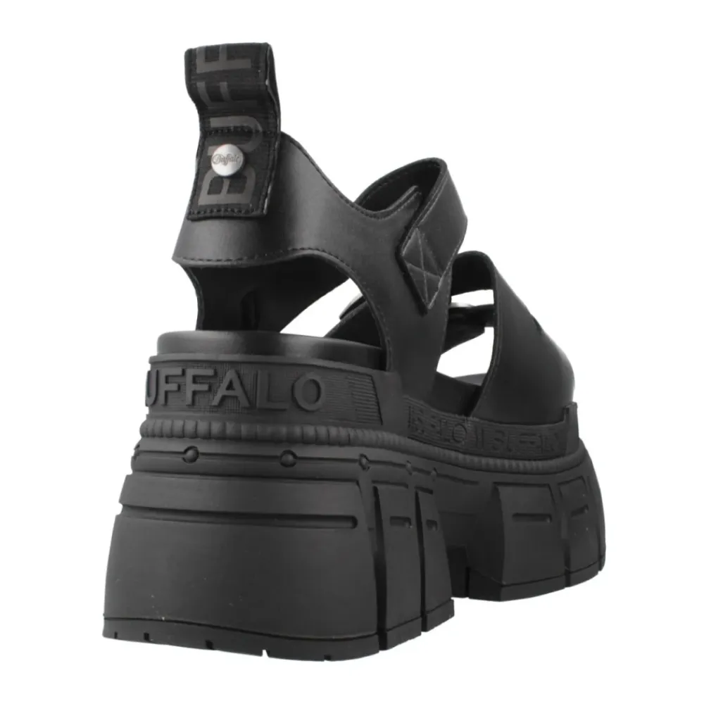 DAMES Buffalo Sleehakken^Gospher Sandal