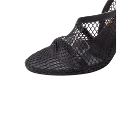 DAMES Bottega Veneta Pumps^Gouden Enkelketting e Mesh Leren D`Orsay Sandalen