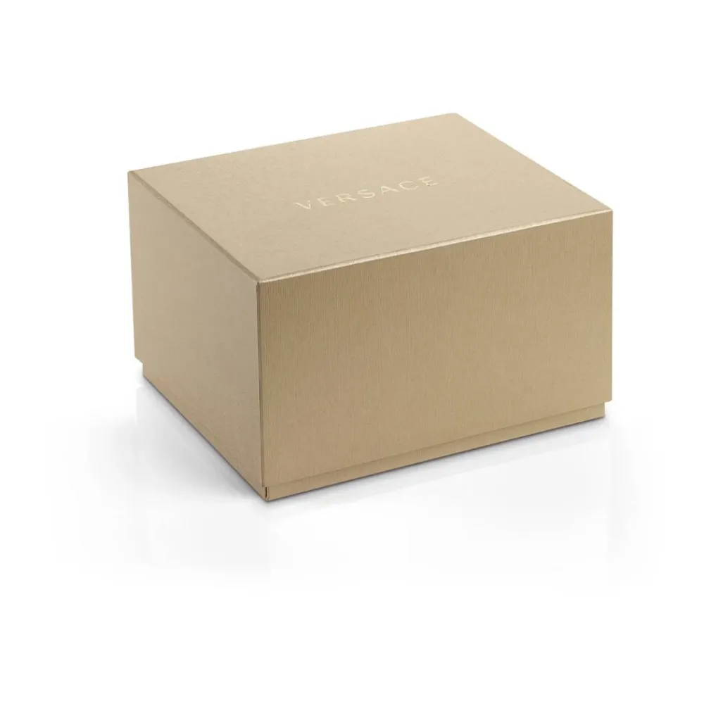 DAMES Versace Gouden Palazzo Roestvrijstalen Horloge