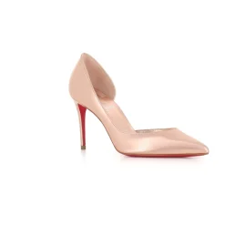 DAMES Christian Louboutin Goud Gelamineerde Leren Hakken
