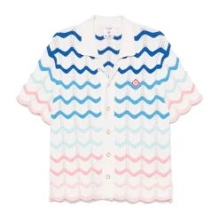 Heren Casablanca Overhemden^Gradient Wave Shirt
