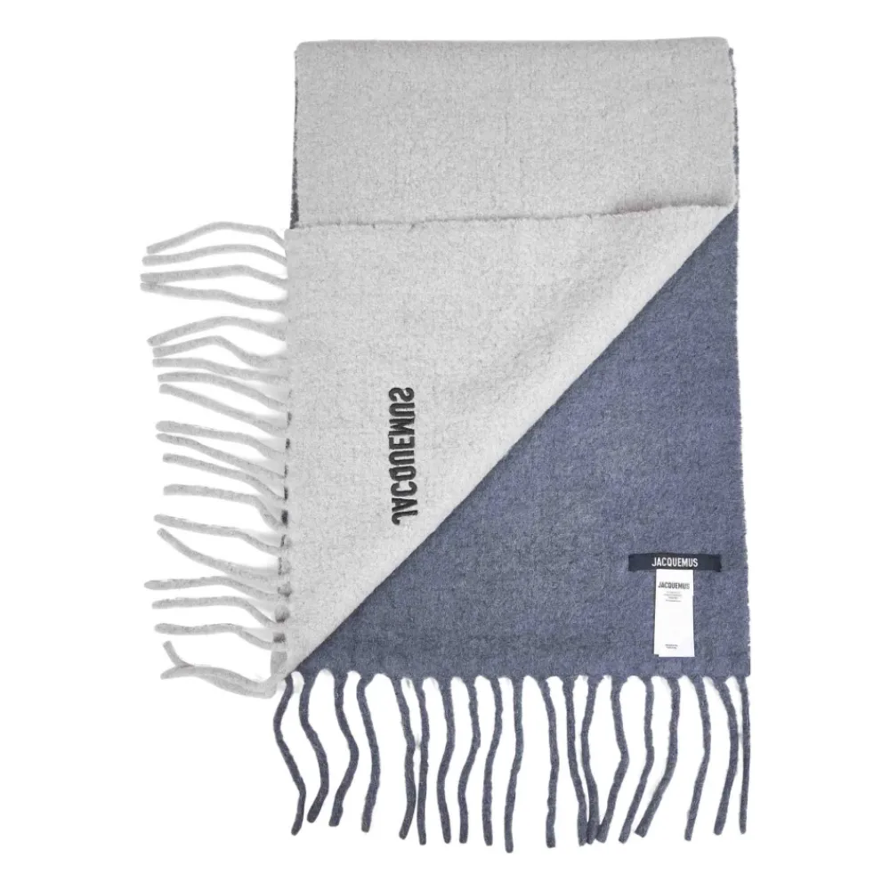 Heren Jacquemus Gradient-effect Alpaca Wol Sjaal