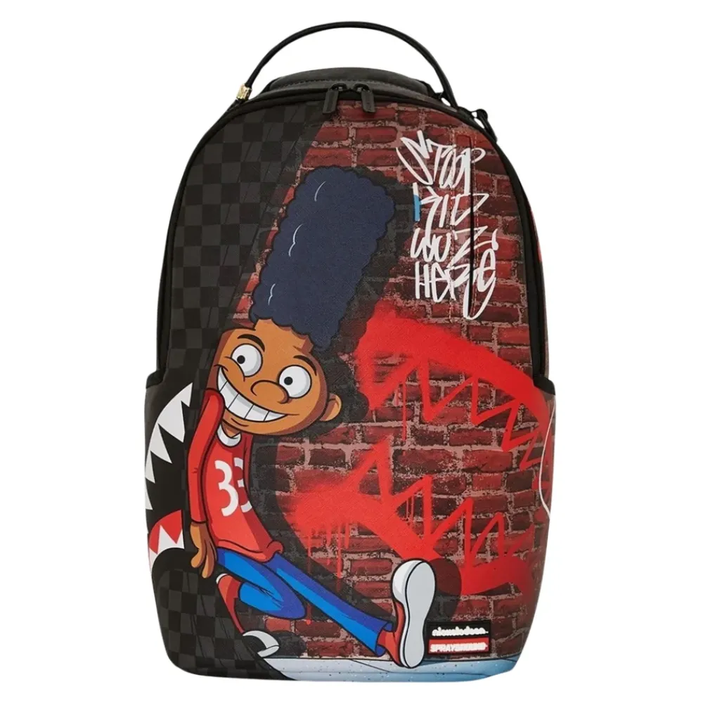 Heren SPRAYGROUND Rugzakken|Tassen^Graffiti Reveal Rugzak in Zwart