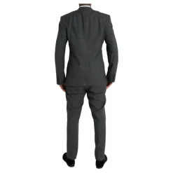 Heren Dolce & Gabbana Kostuums^Geruit Wol 2-Delig Pak