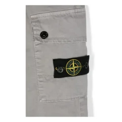 Stone Island Grijze Cargobroek