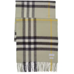 DAMES Burberry Sjaals^Grijze Damesjaal, Tijdloos Design