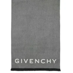 DAMES Givenchy Sjaals^Grijze damessjaal, tijdloos design