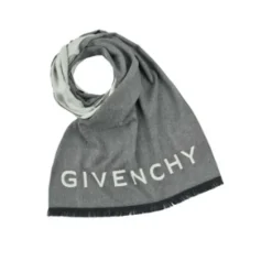 DAMES Givenchy Sjaals^Grijze damessjaal, tijdloos design