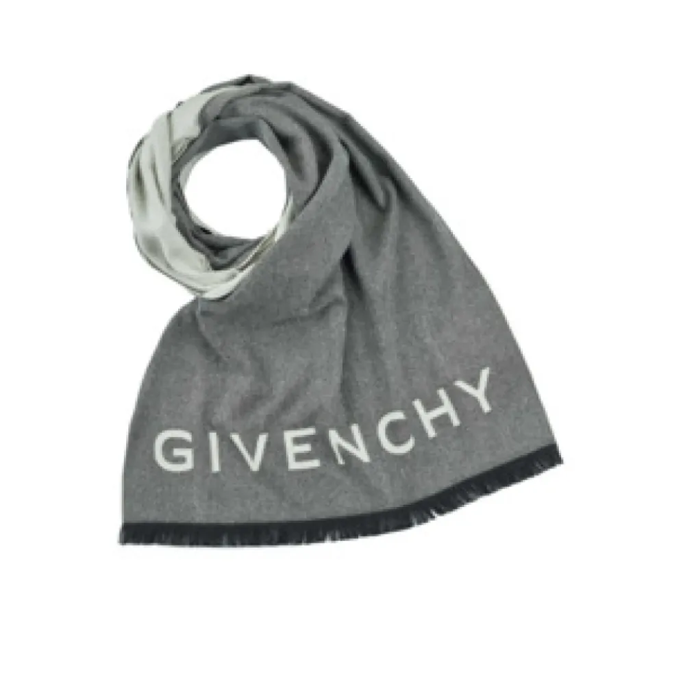 DAMES Givenchy Sjaals^Grijze damessjaal, tijdloos design